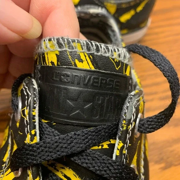 Converse X Andy Warhol Leather Banana Low Rare Women’s Size 6 Men’s Size4 - Picture 4 of 10